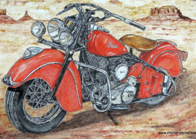 Voitures et motos américaines