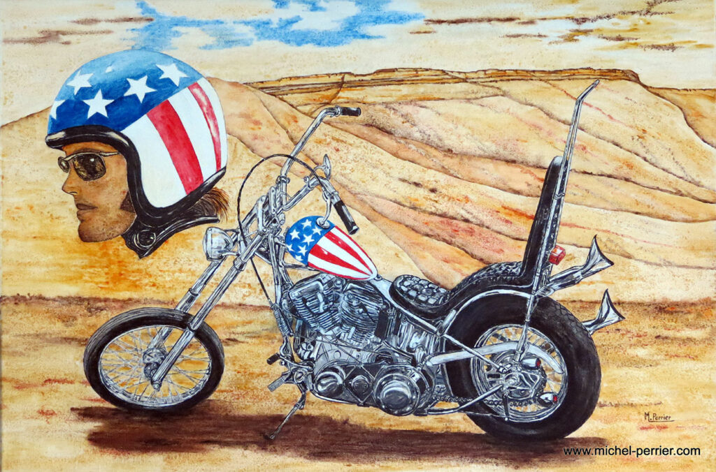 Chopper EASY RIDER et Peter Fondahopper