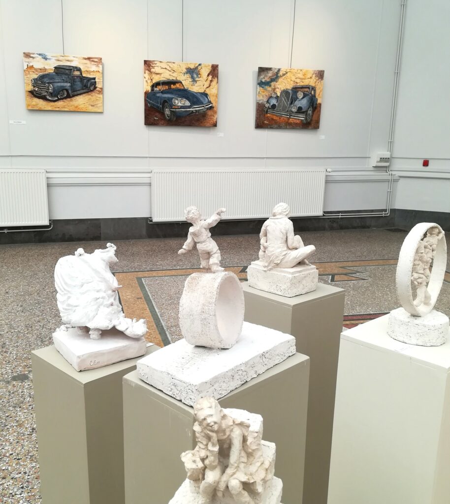 3 Tableaux de voitures
