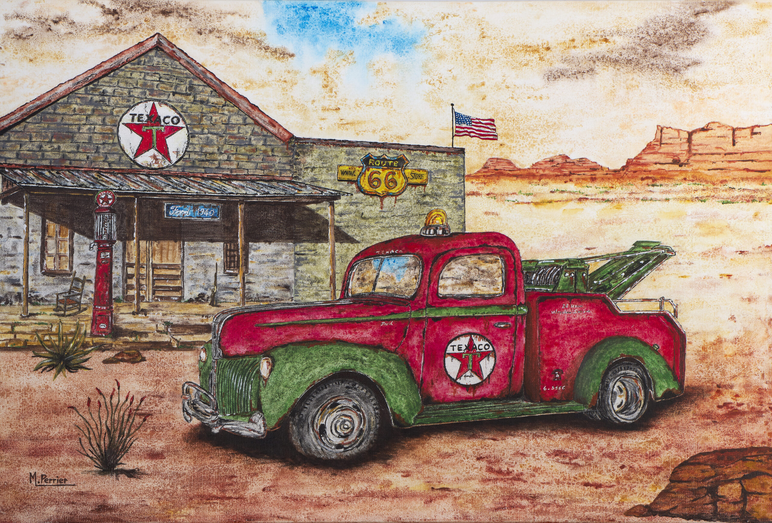 Dépanneuse TEXACO