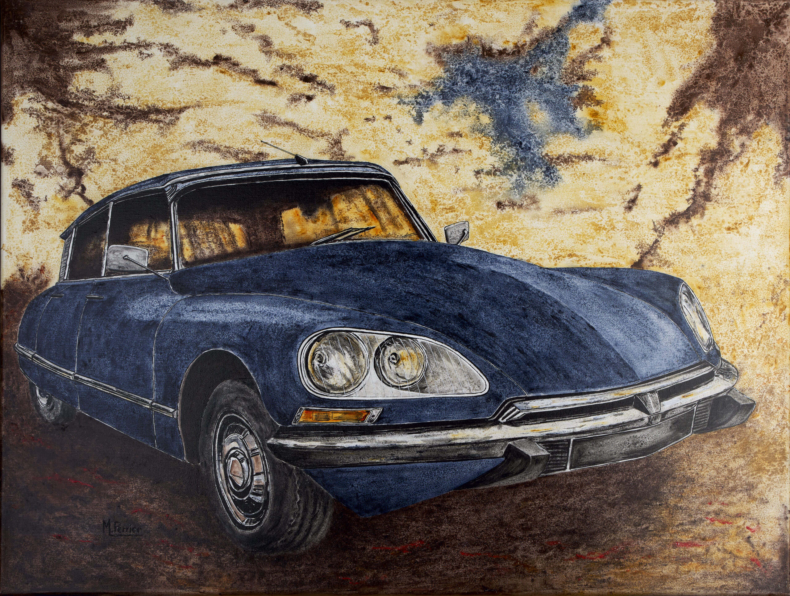 DS bleue