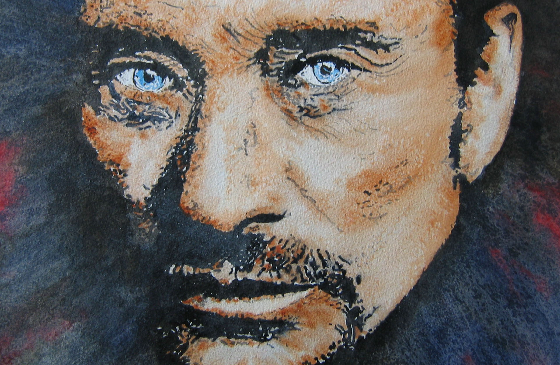 Portrait de Johnny Hallyday 