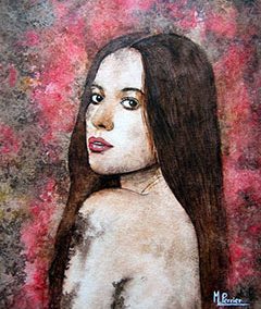 Regard de jeune fille